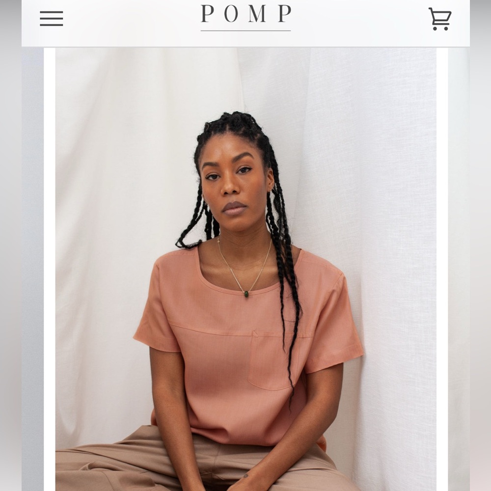 Power of My People Woven Artisan Tee (sm)